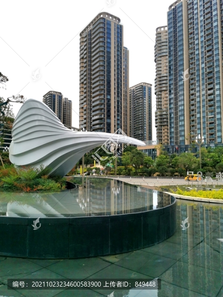 海螺主題建筑藝術(shù)景觀