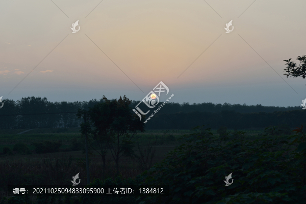 日落景觀