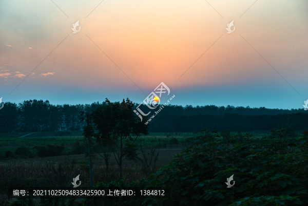 日落景觀