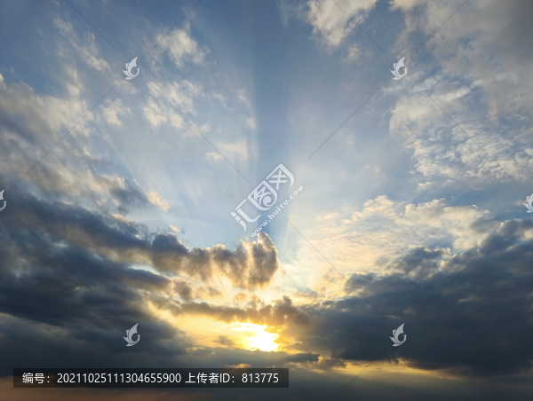 云海奇觀霞光