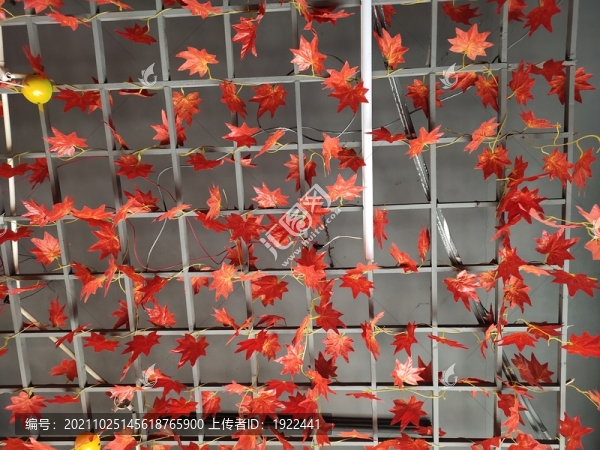 楓葉吊頂裝飾