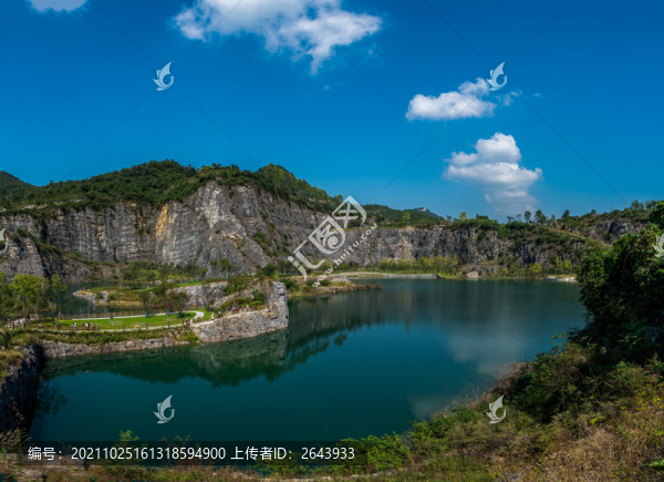 深秋的重慶渝北礦山公園