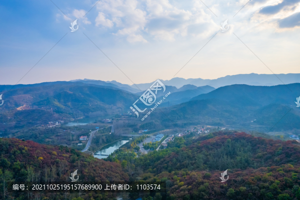 航拍濟(jì)南七星臺