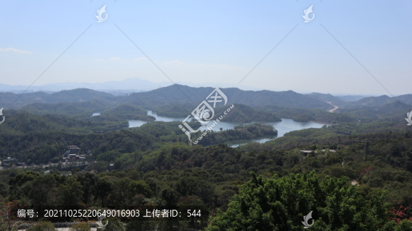 惠州高榜山紅花湖鳥(niǎo)瞰