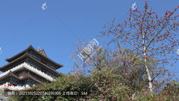 惠州紅花湖高榜山掛榜閣