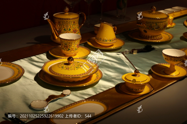 中式高檔陶瓷餐具