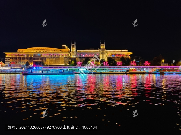 天津古文化街海河碼頭