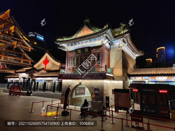 天津古文化街戲樓