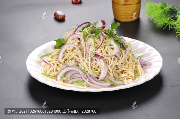 熗干豆腐絲