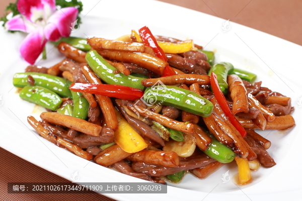茶樹(shù)菇炒牛柳