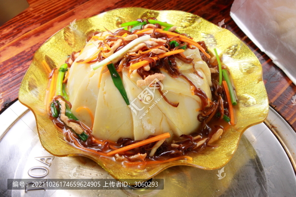 炒魚糕