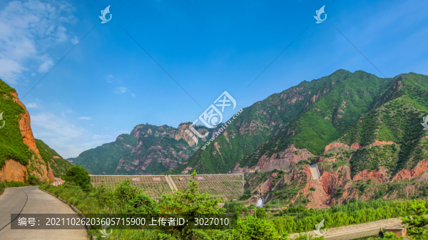崆峒山進山公路