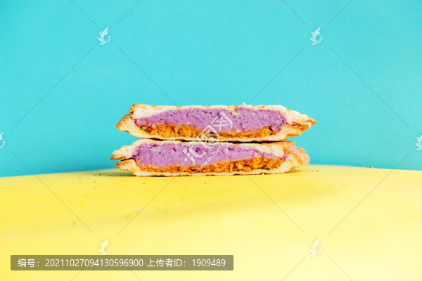 芋泥肉松帕尼尼