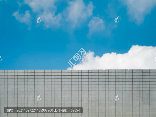 藍天白云素材