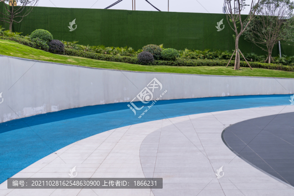 小區(qū)空曠廣場