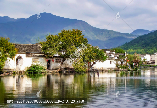 中國安徽黃山市宏村風(fēng)光