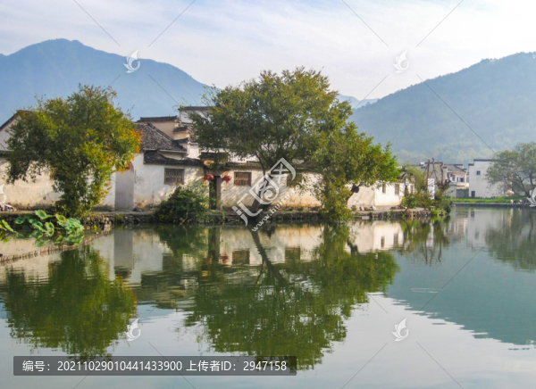 中國安徽黃山市宏村風(fēng)光