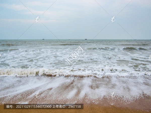 中國山東日照海邊自然風(fēng)光