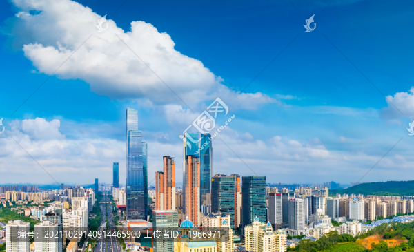 南寧CBD城市風(fēng)光
