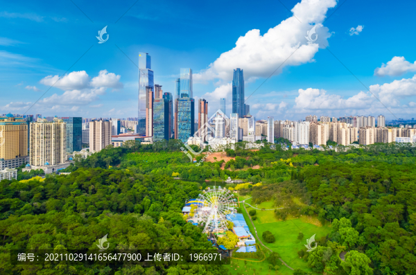 南寧CBD城市風(fēng)光
