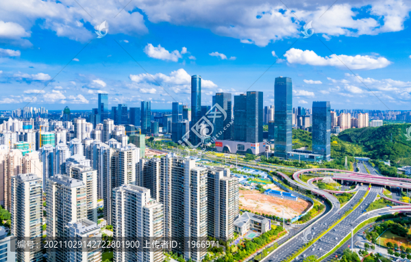 南寧CBD城市風(fēng)光