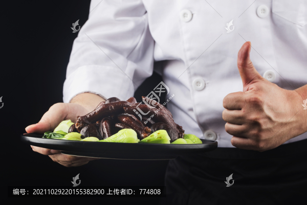 紅燜鵝掌