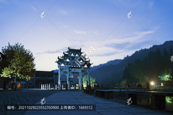 安徽西遞古村景區(qū)