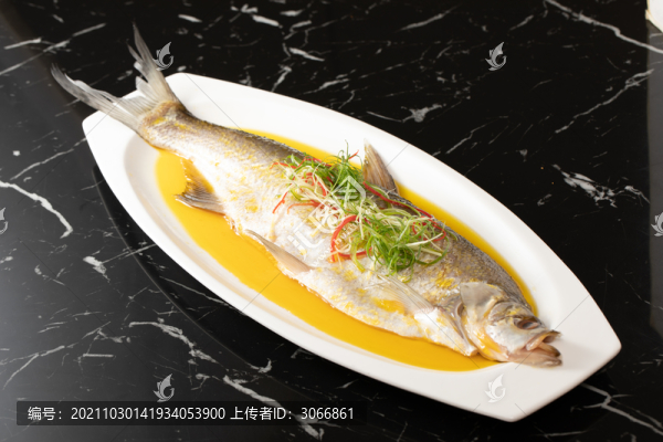 清蒸白條魚