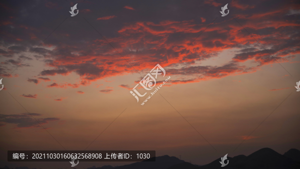 火燒云圖片
