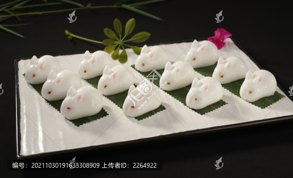 兔子椰汁糕