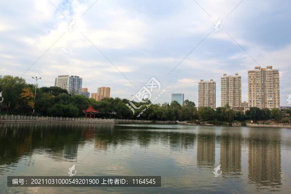 山東省日照市清風(fēng)湖公園風(fēng)光