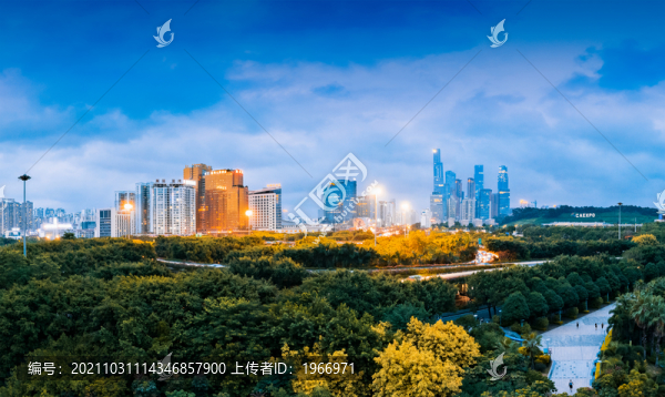 南寧市城市夜景