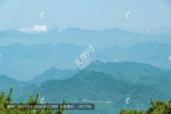 湖北黃岡羅田大別山薄刀鋒風(fēng)景區(qū)