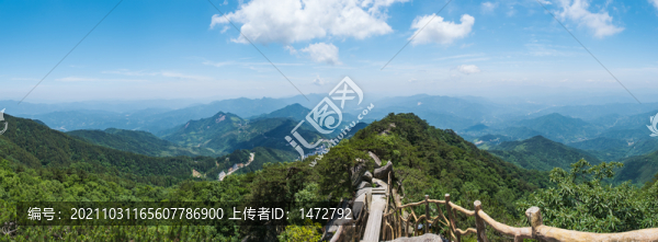 湖北黃岡羅田大別山薄刀鋒風景區(qū)
