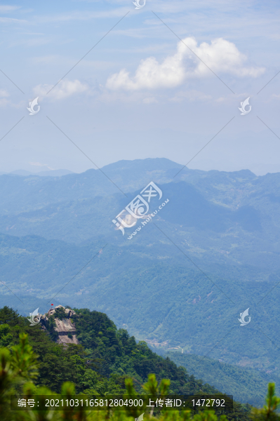 湖北黃岡羅田大別山薄刀鋒風(fēng)景區(qū)
