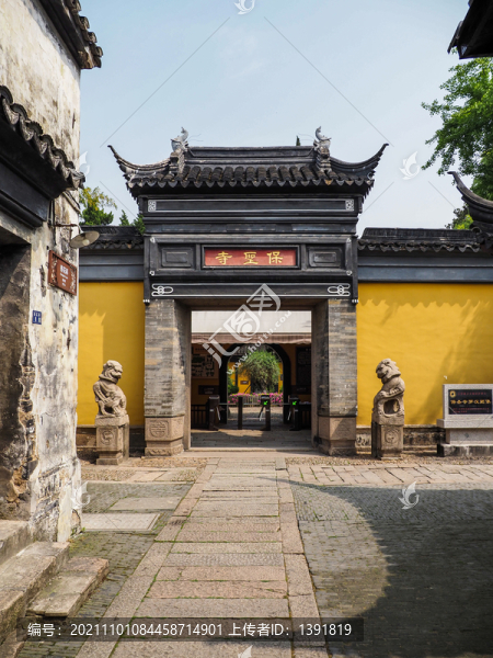 蘇州甪直古鎮(zhèn)保圣寺