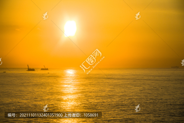 海平面黃昏