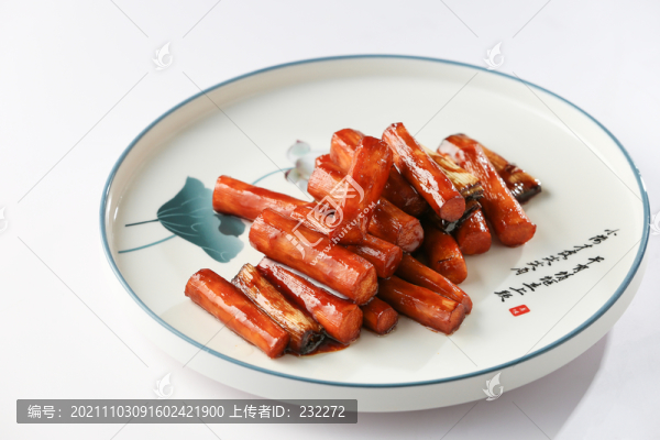 蔥燒山藥