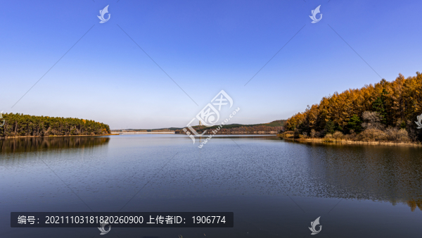 長春凈月潭國家森林公園秋季風(fēng)景