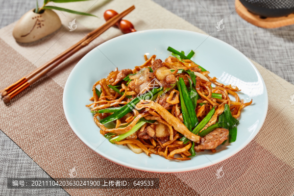 杏鮑菇炒牛肉