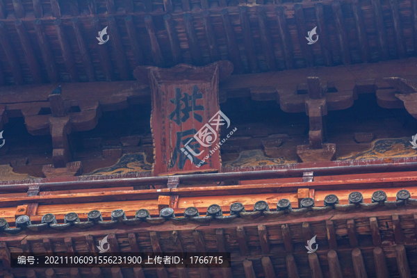 中國(guó)山西應(yīng)縣佛宮寺釋迦塔風(fēng)光