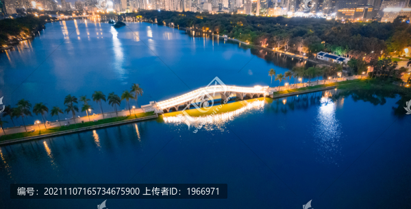 南寧市南湖公園風(fēng)光