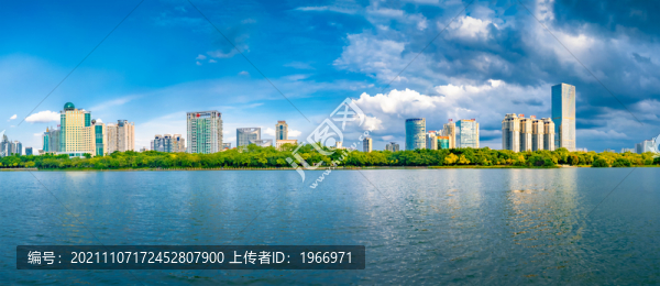 廣西南寧市南湖公園城市環(huán)境