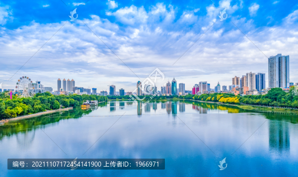 廣西南寧市南湖公園城市環(huán)境
