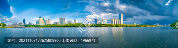 廣西南寧市南湖公園城市環(huán)境
