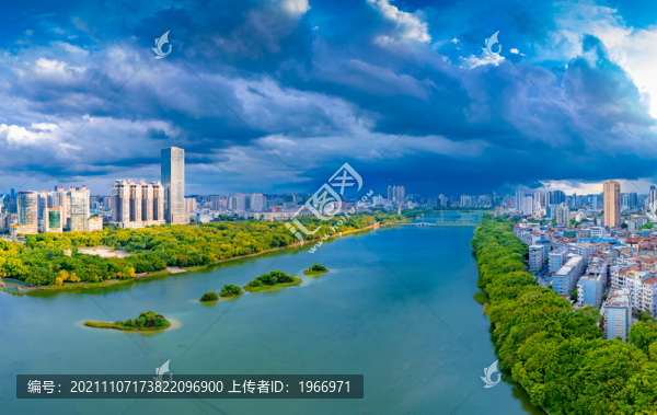 廣西南寧市南湖公園城市環(huán)境