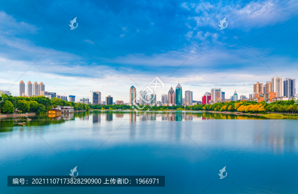 廣西南寧市南湖公園城市環(huán)境