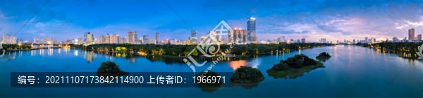 廣西南寧市南湖公園城市環(huán)境