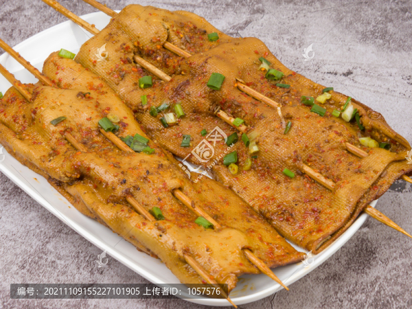 豆皮烤串