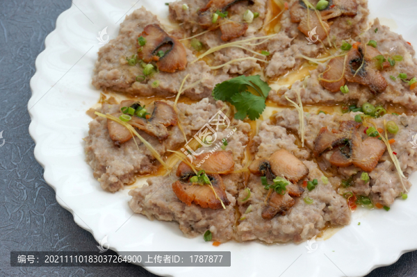 咸魚蒸肉餅